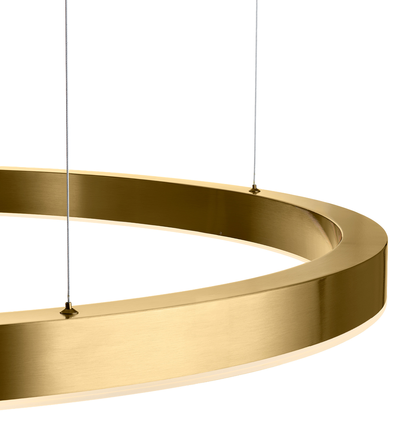 Lampa wisząca CIRCLE 120 LED mosiądz szczotkowany 120 cm - obrazek 14