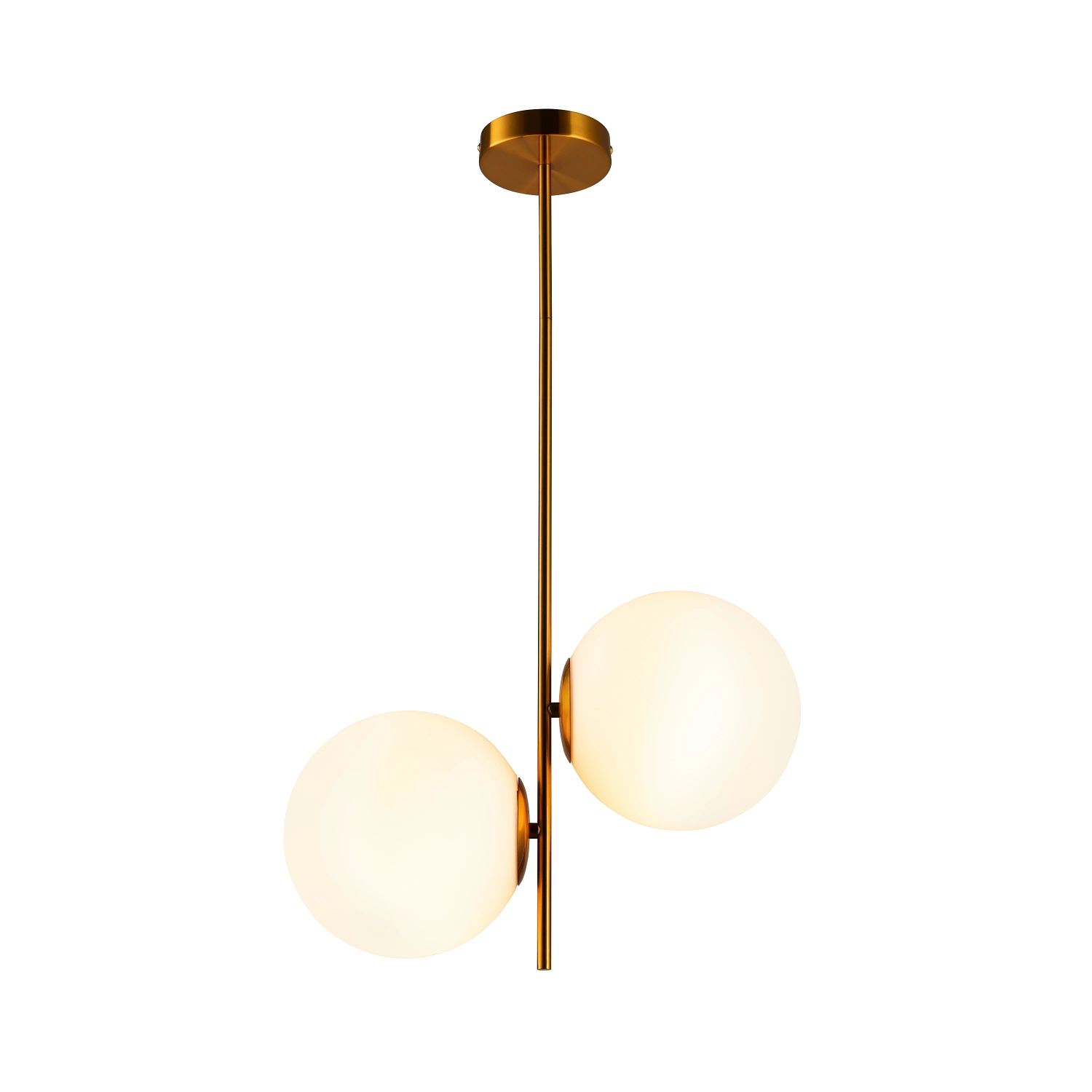 Lampa wisząca VENUS-2 mosiądz 44 cm - obrazek 4