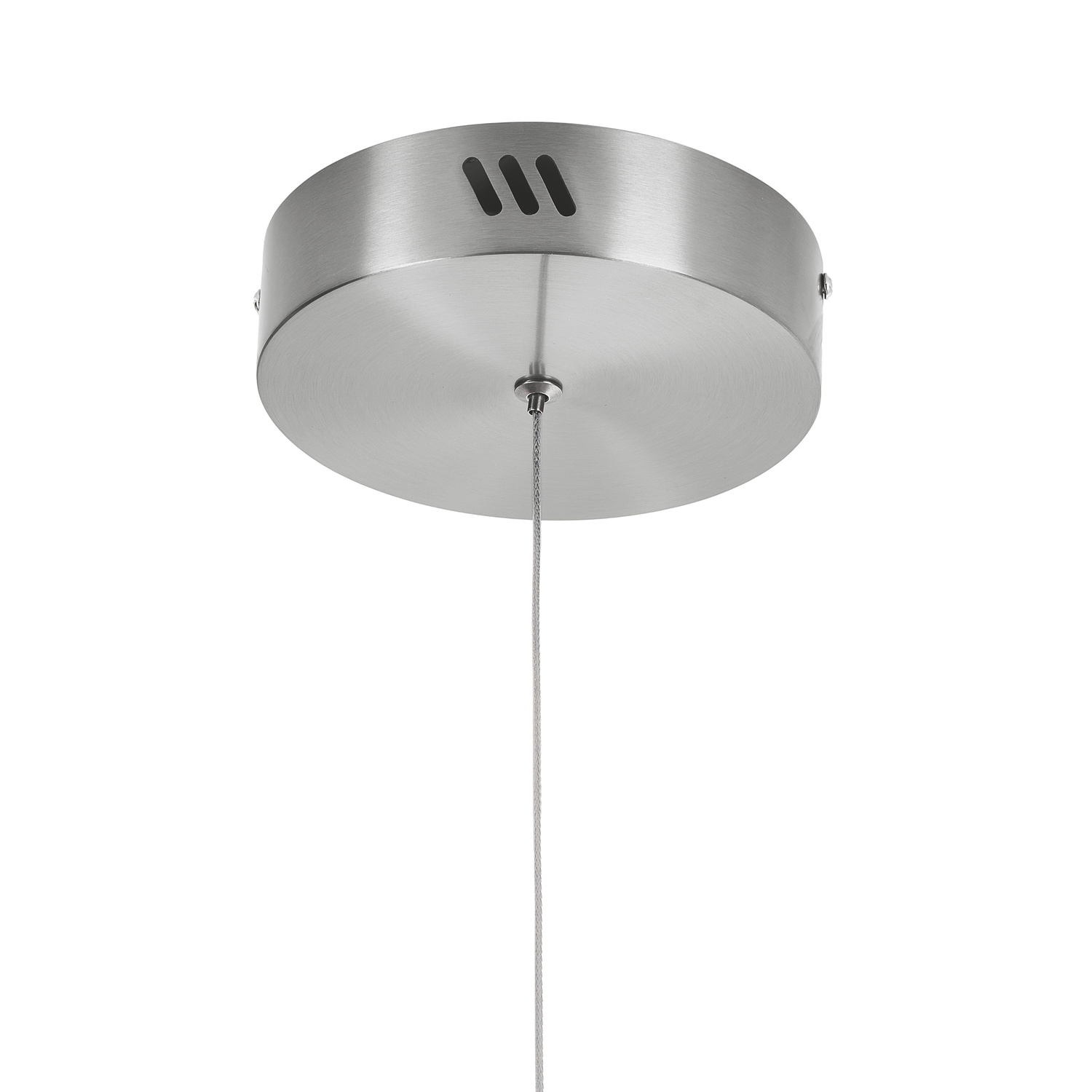 Elegancka lampa ring CIRCLE 80 LED nikiel szczotkowany do nowoczesnego wnętrza - obrazek 6