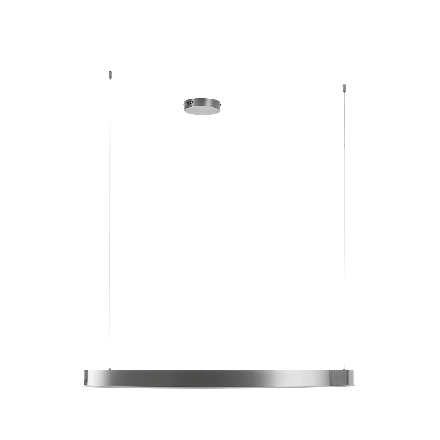 Lampa wisząca CIRCLE 100 LED nikiel szczotkowany 100 cm - obrazek 6