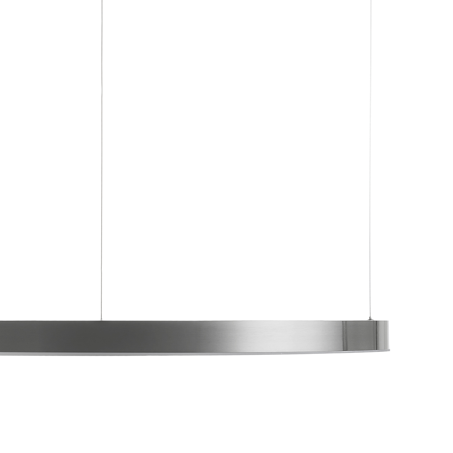 Lampa wisząca CIRCLE 100 LED nikiel szczotkowany 100 cm - obrazek 7