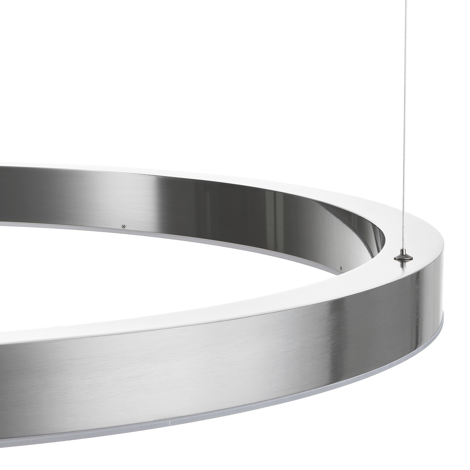 Lampa wisząca CIRCLE 100 LED nikiel szczotkowany 100 cm - obrazek 9