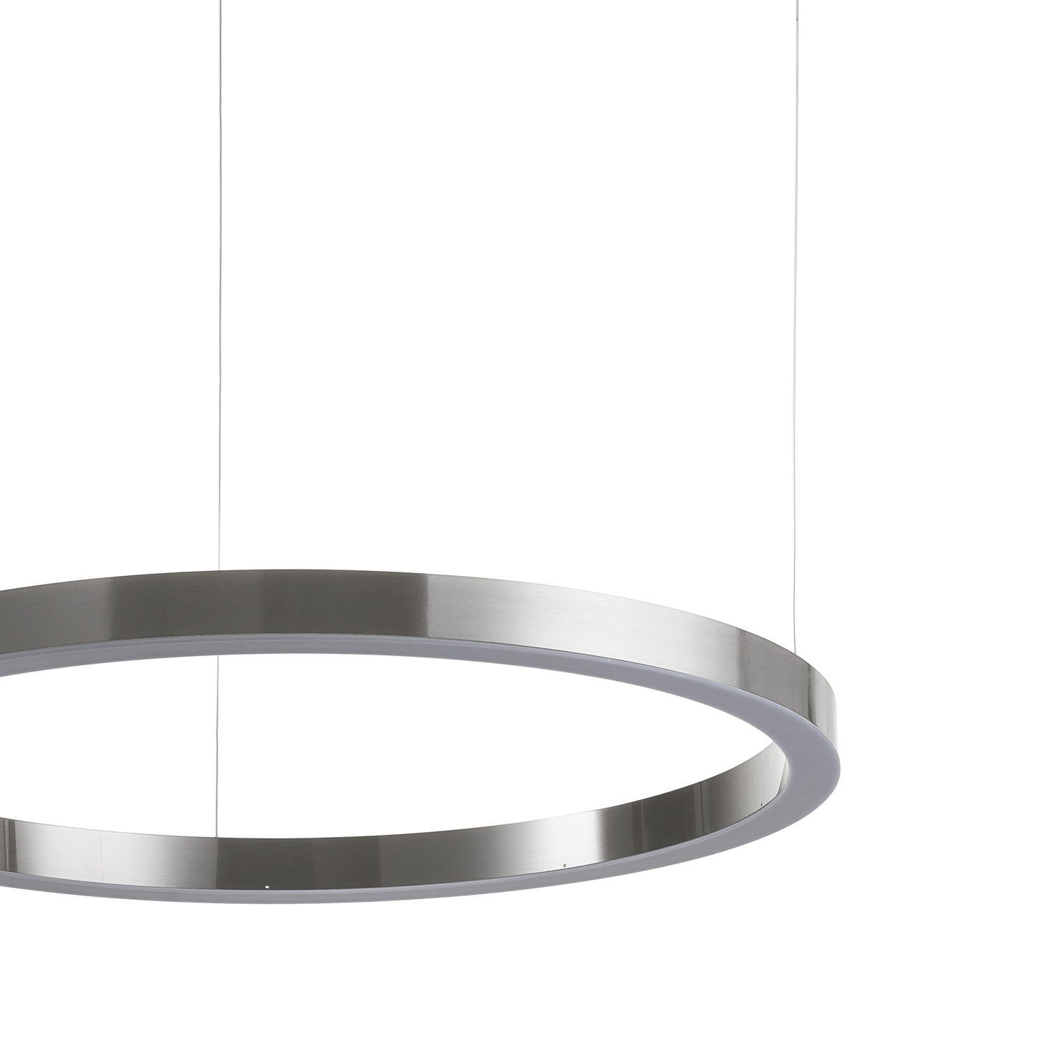 Lampa wisząca CIRCLE 100 LED nikiel szczotkowany 100 cm - obrazek 11