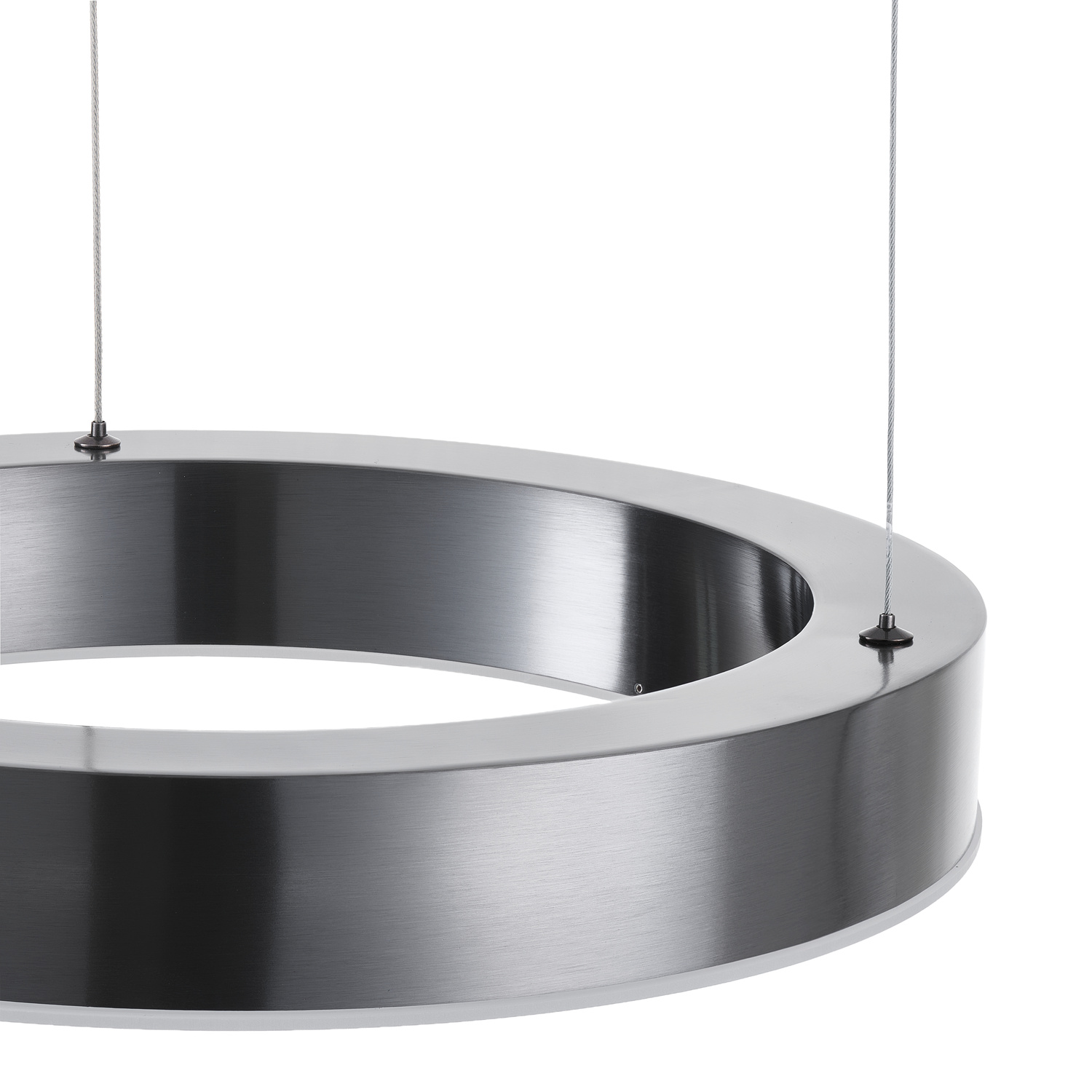 Lampa wisząca CIRCLE 40 LED – tytanowy minimalistyczny ring, efektowna i funkcjonalna z funkcją smart - obrazek 10