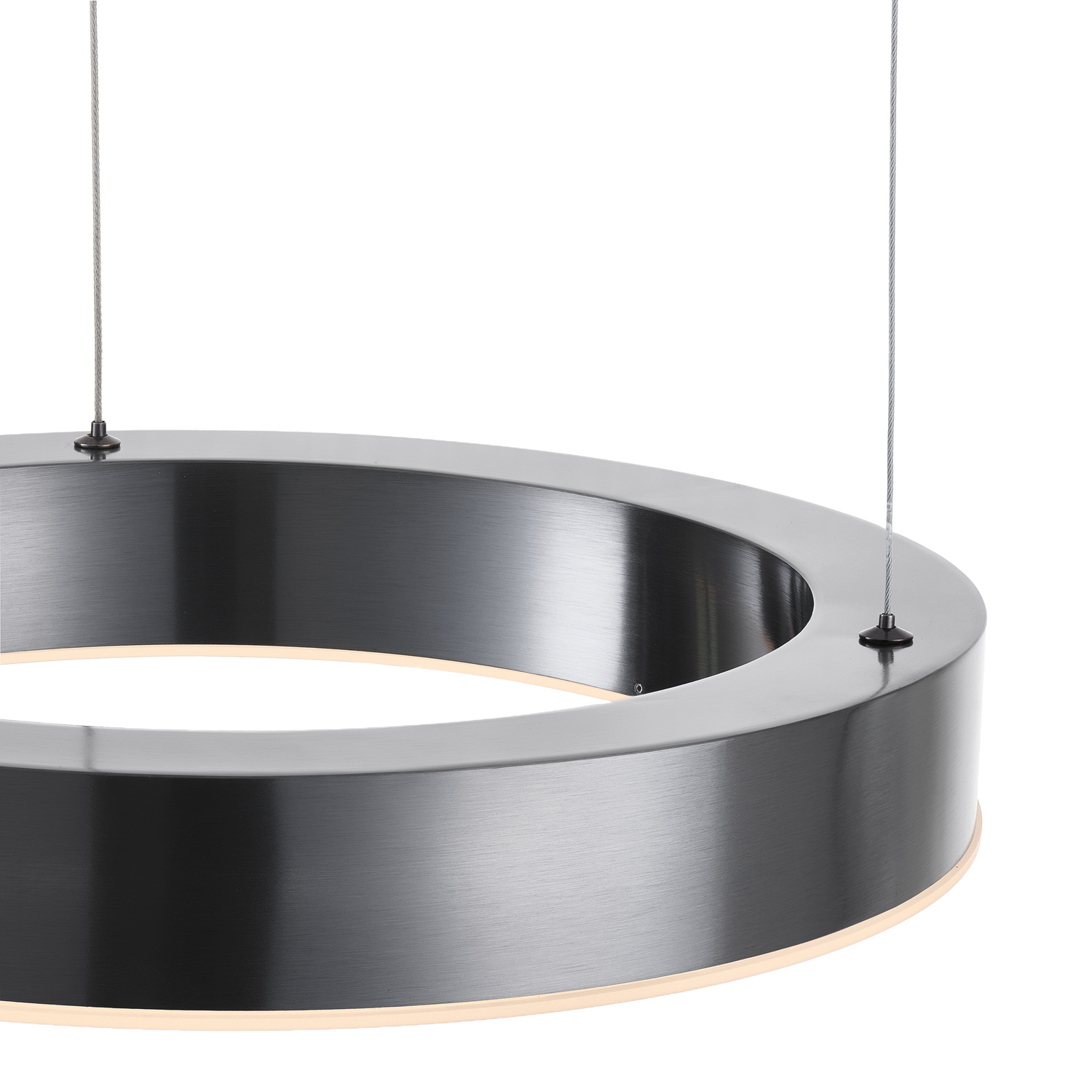 Lampa wisząca CIRCLE 40 LED – tytanowy minimalistyczny ring, efektowna i funkcjonalna z funkcją smart - obrazek 11