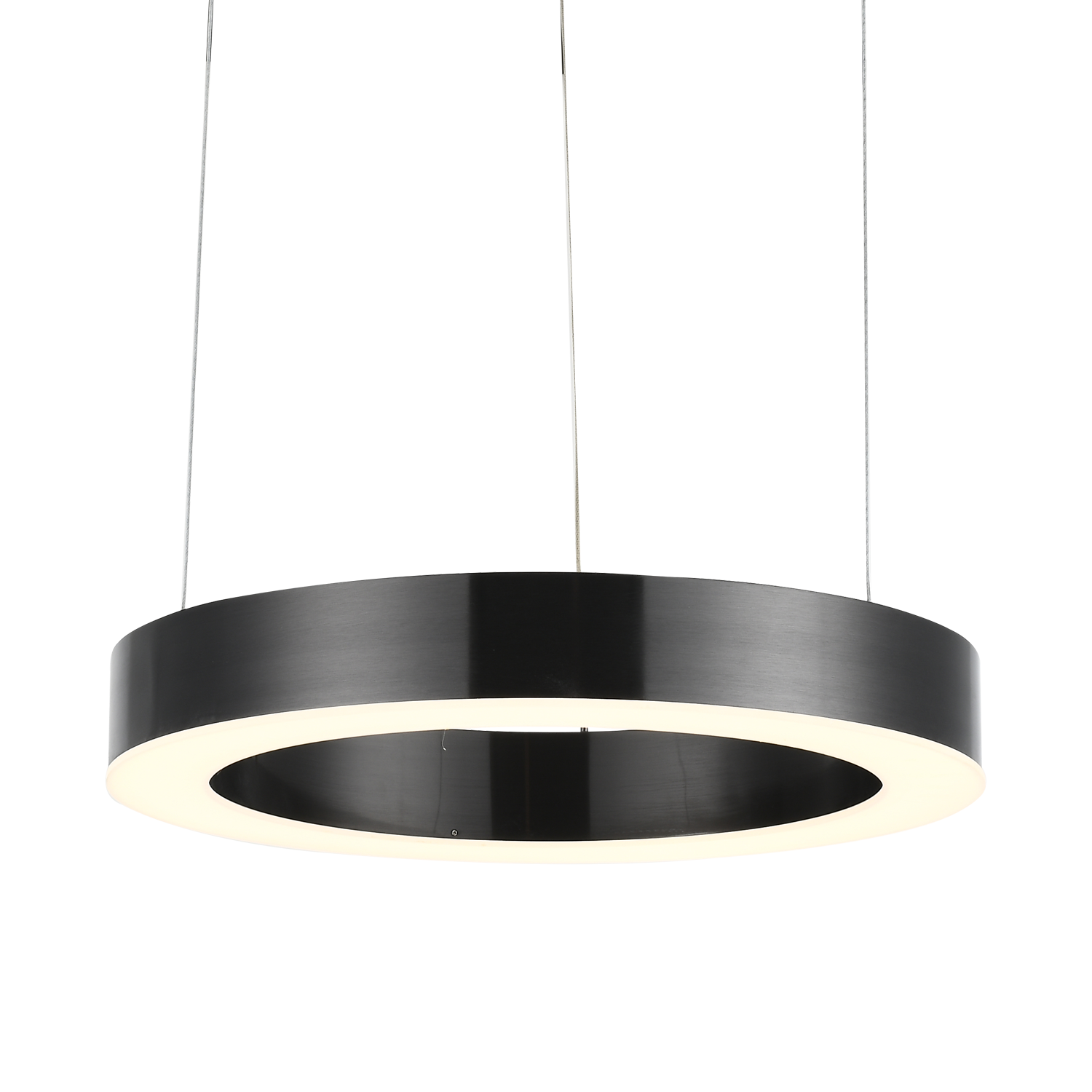 Lampa wisząca CIRCLE 40 LED – tytanowy minimalistyczny ring, efektowna i funkcjonalna z funkcją smart - obrazek 12