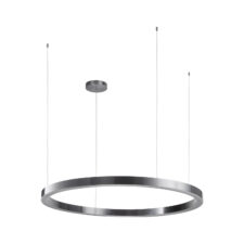 Lampa wisząca CIRCLE 120 LED tytan szczotkowany 120 cm