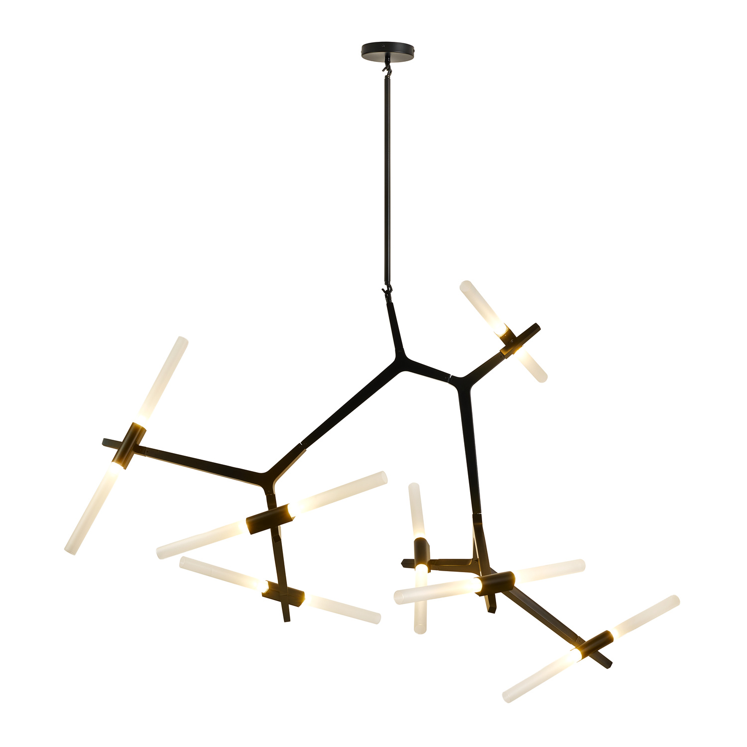 Lampa wisząca STICKS-14 czarna - obrazek 7