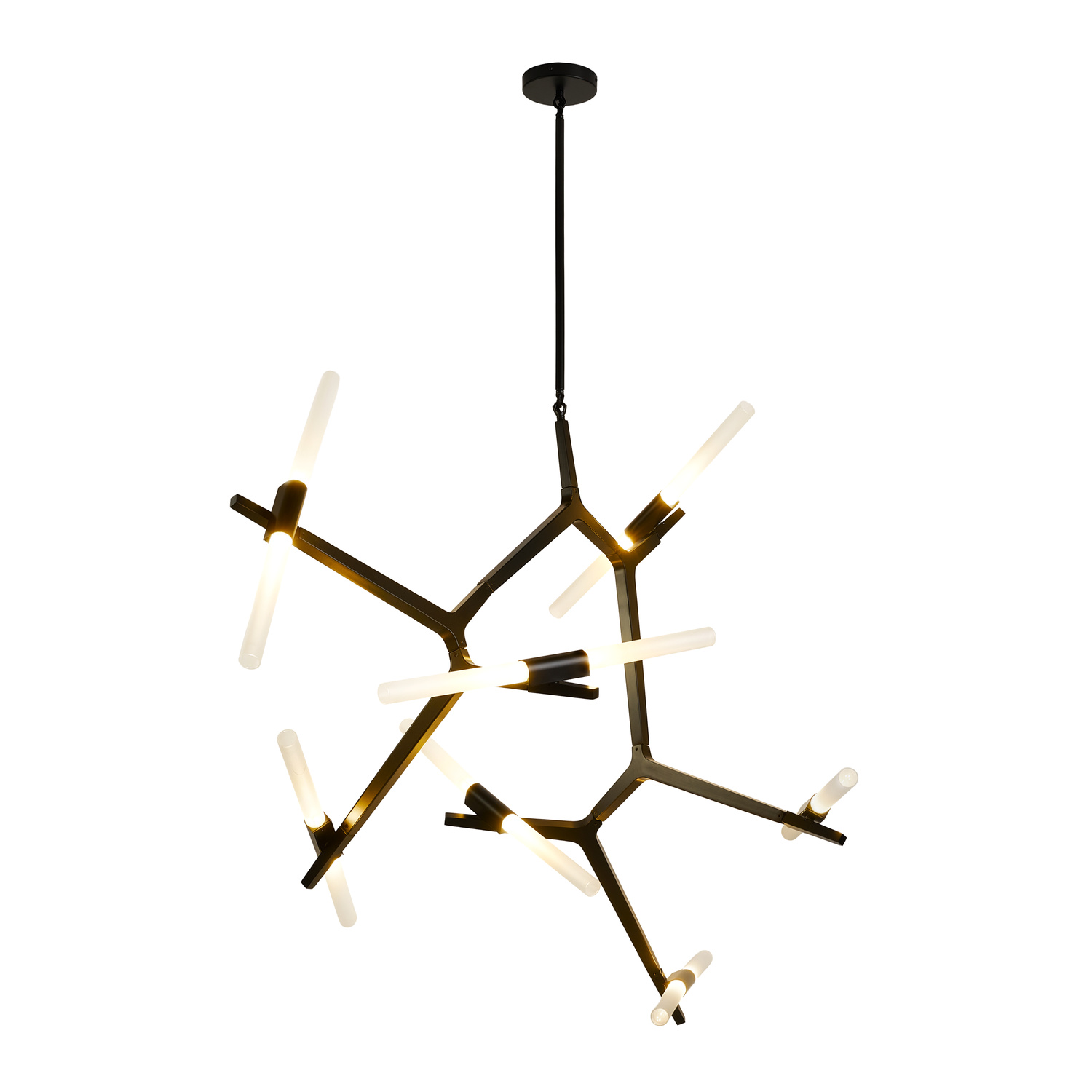 Lampa wisząca STICKS-14 czarna - obrazek 11