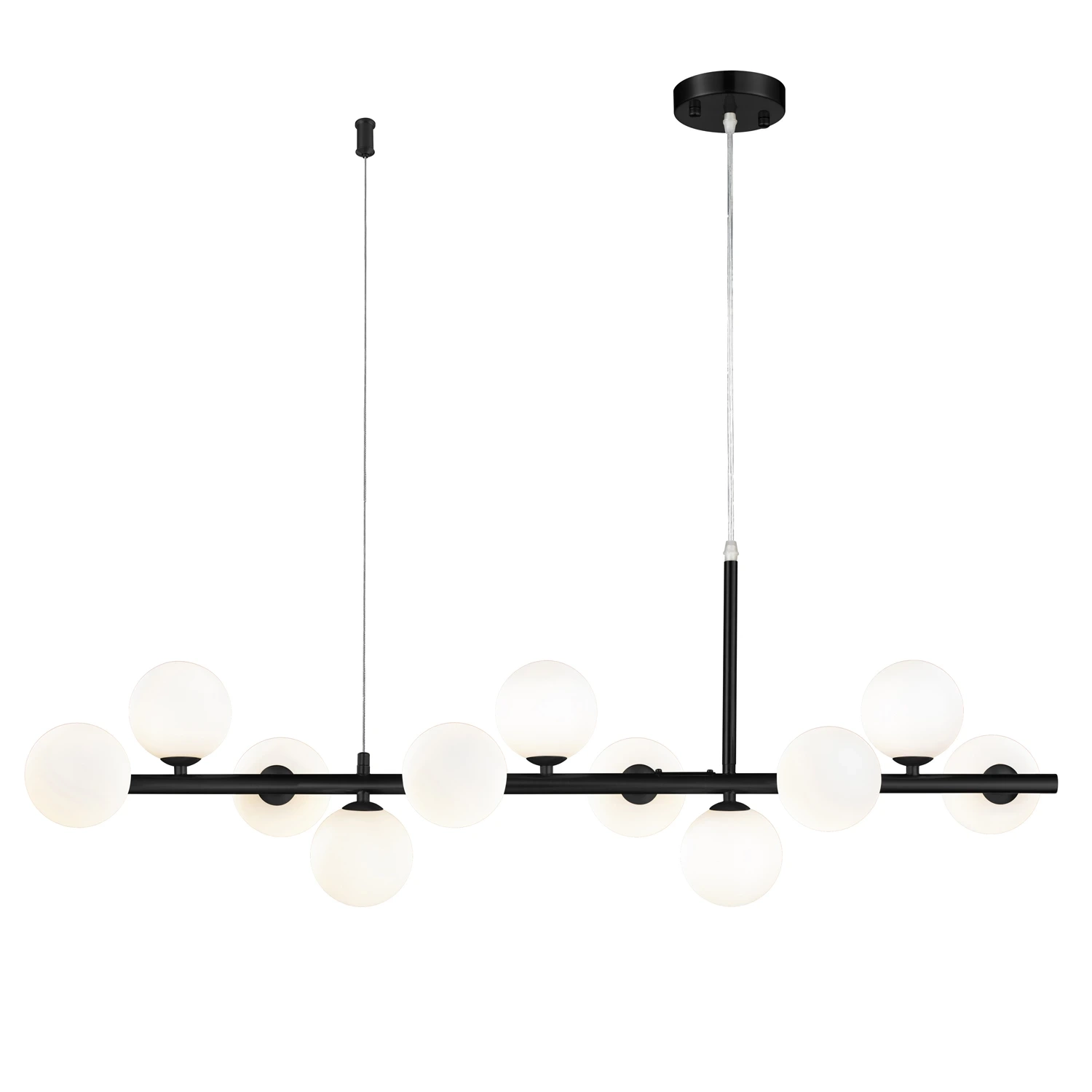 Lampa wisząca MINI MOON czarna 100 cm - obrazek 6
