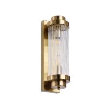 Lampa ścienna STELO M złota 40 cm