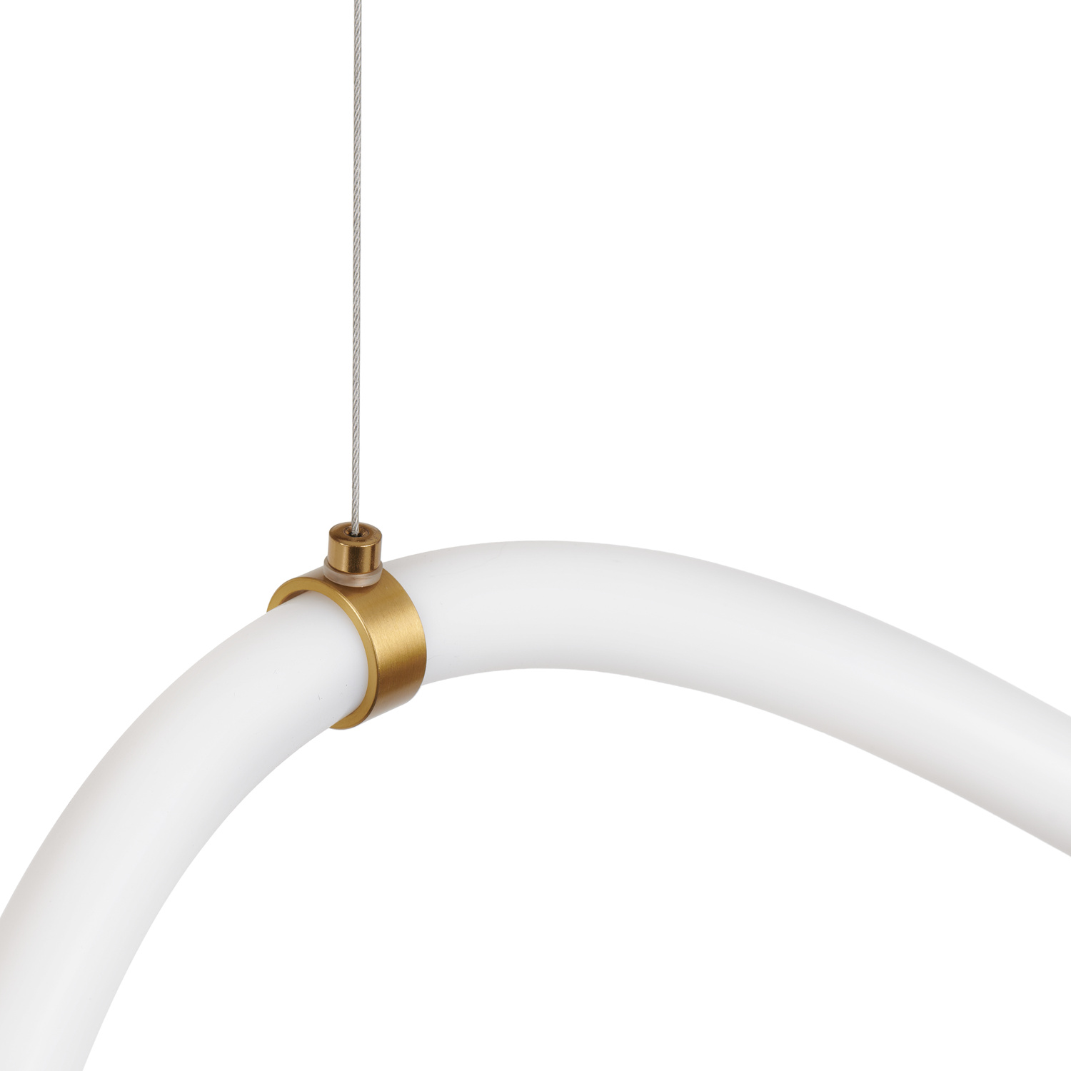 Lampa wisząca SNAKE LED wąż ledowy złota 500 cm - obrazek 4