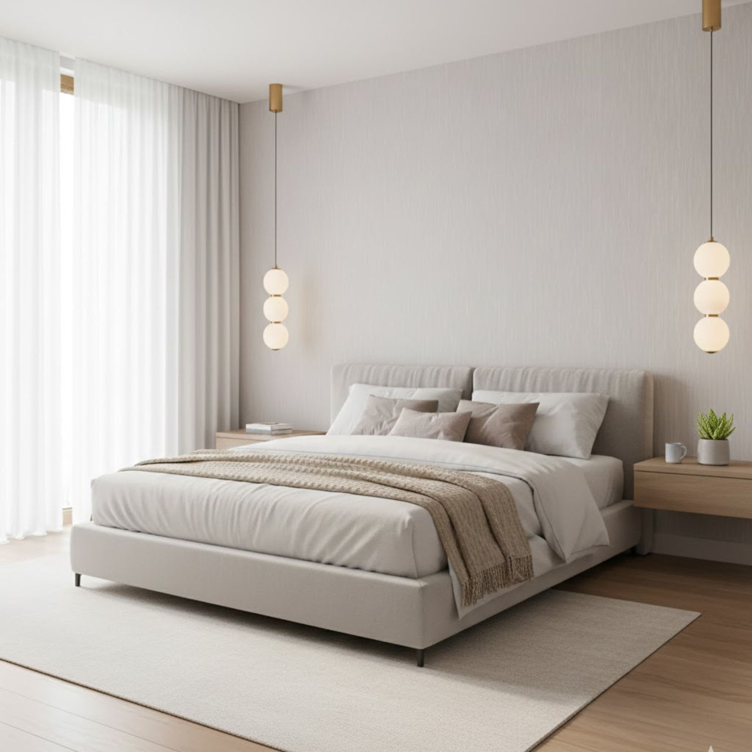 Lampa wisząca PERLA LED złota 12 cm - obrazek 3