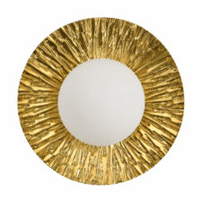 Lampa ścienna SUN S złota 20 cm