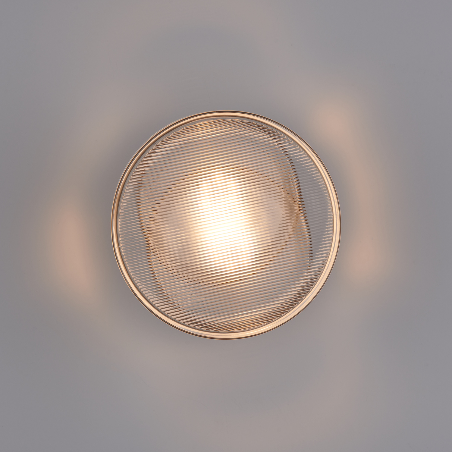 Lampa ścienna CARMELLO LED transparentna złota 13,5 cm - obrazek 8