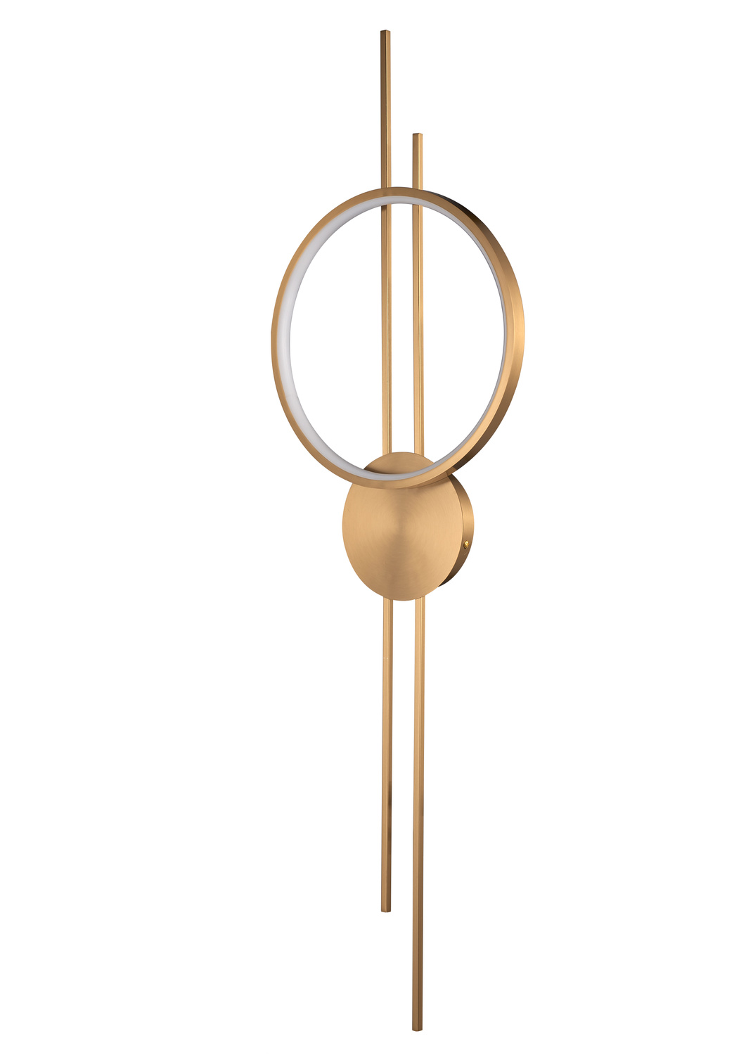 Lampa ścienna ECLIPTICA LED złota 100 cm - obrazek 4