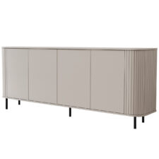 Komoda 4D 200 ZENO kaszmir / czarny