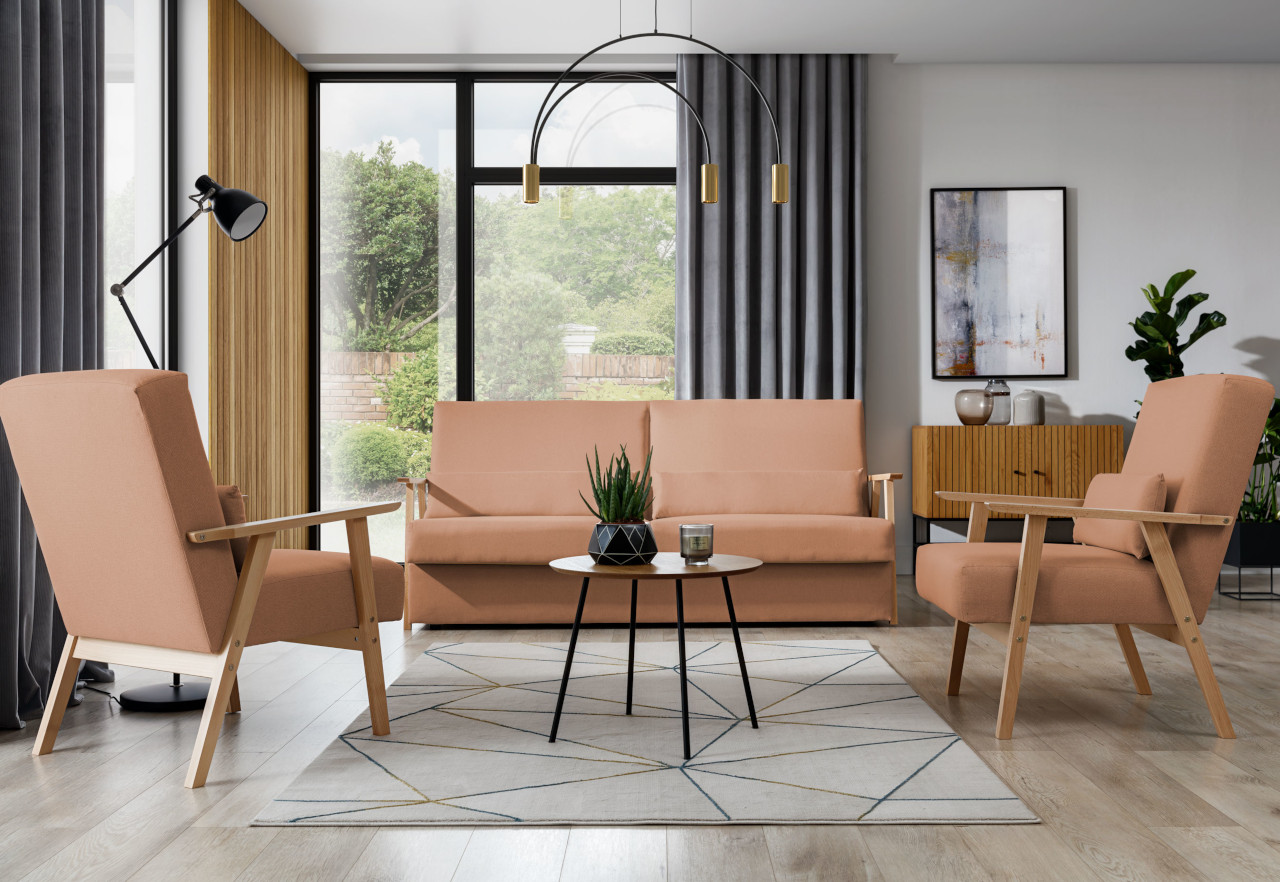 Fotel KENITRA heritage orange - obrazek 6