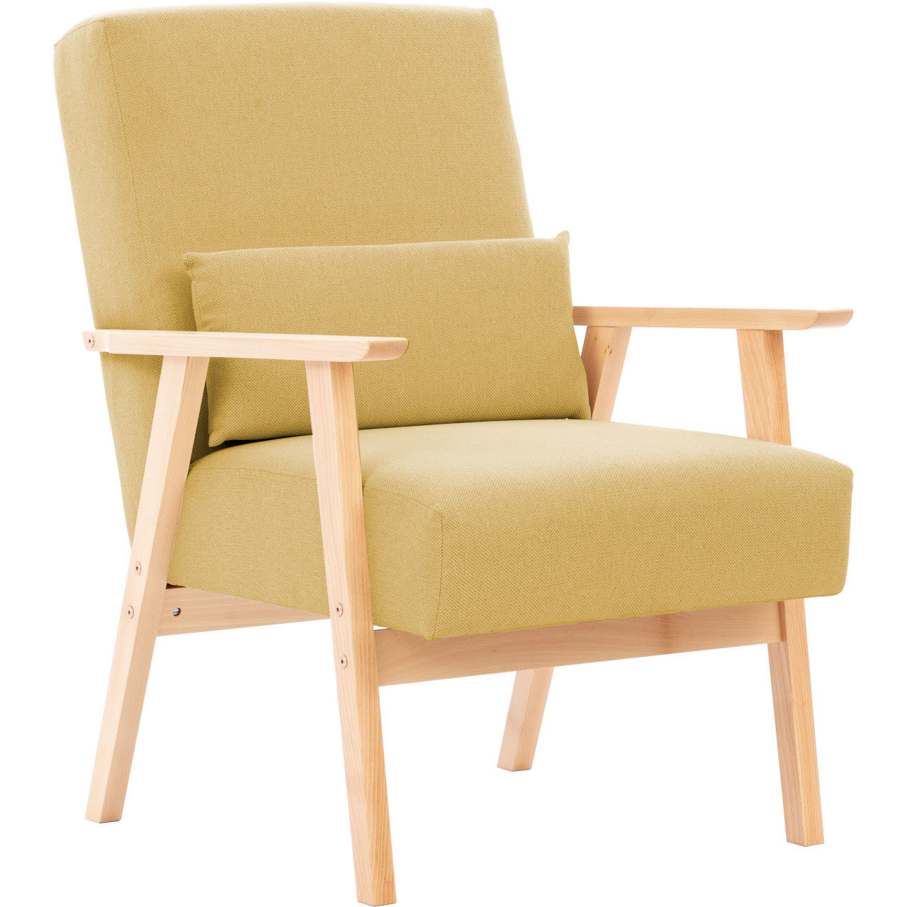 Fotel KENITRA heritage yellow