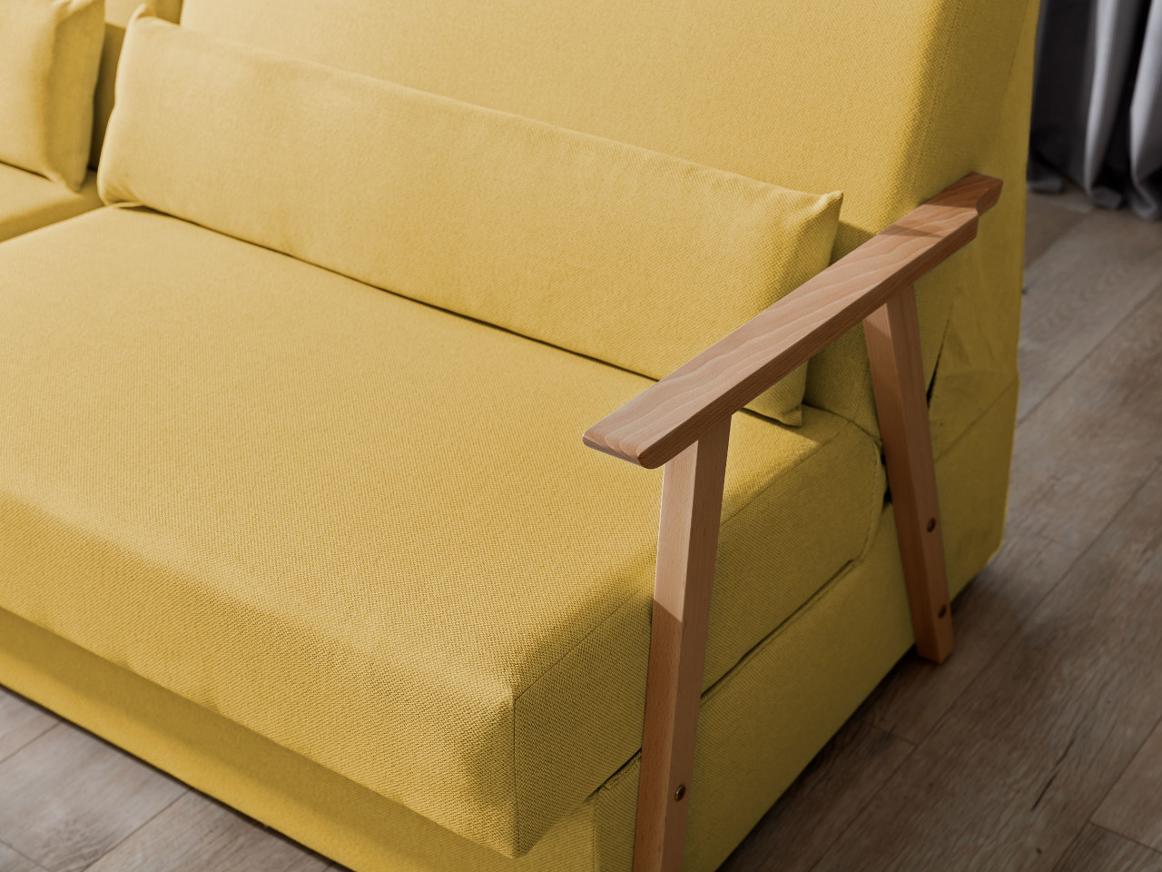 Wersalka KENITRA heritage yellow - obrazek 7