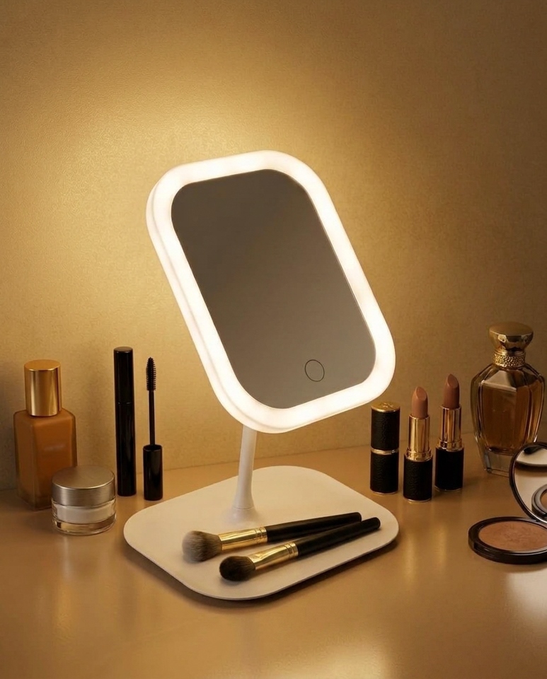 Lustro do makijażu SHP FANCY LED białe - obrazek 8
