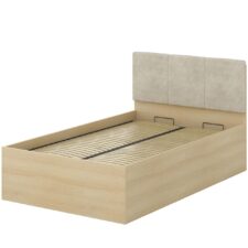 Łóżko z pojemnikiem 120x200 LERRA 55 dąb lindberg