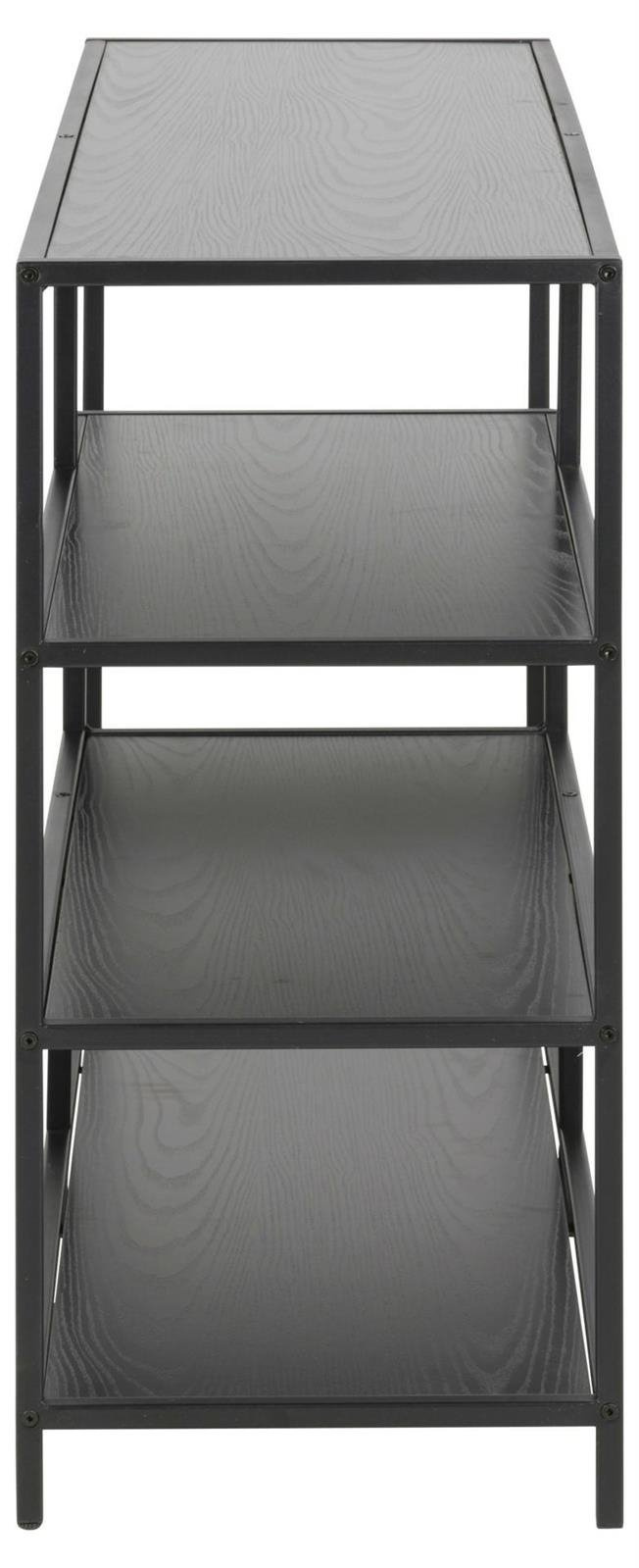 Regał Seaford V czarny - obrazek 5