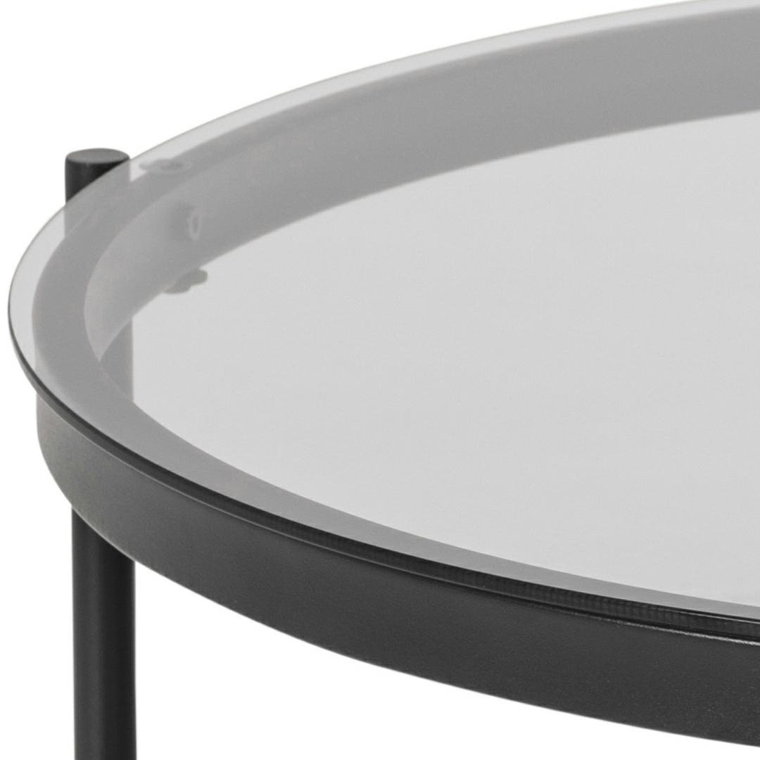 Stolik Bayonne Glass/black - obrazek 5