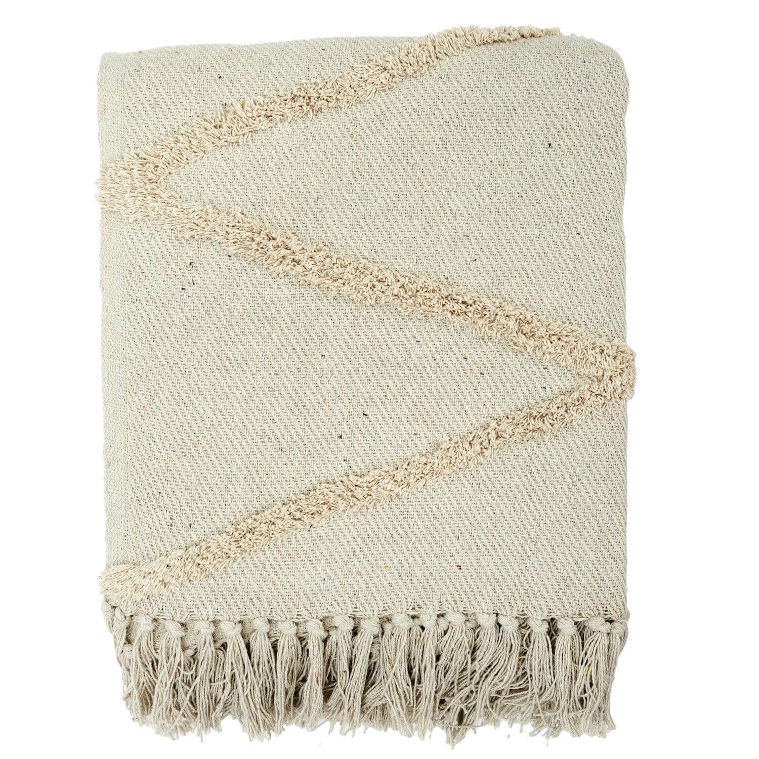 Koc Boho Bali bawełniany 120x150 - obrazek 3