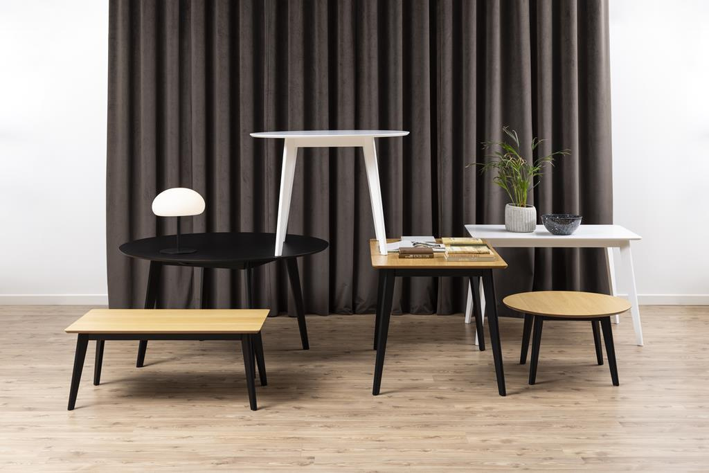 Stół okrągły Actona Roxby biały 105 cm nierozkładany - obrazek 7