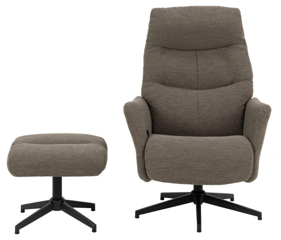 Fotel obrotowy London taupe Monza 40 - obrazek 3