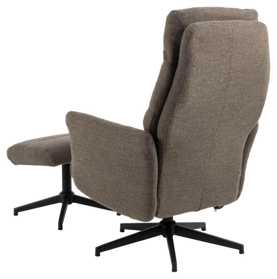 Fotel obrotowy London taupe Monza 40 - obrazek 4