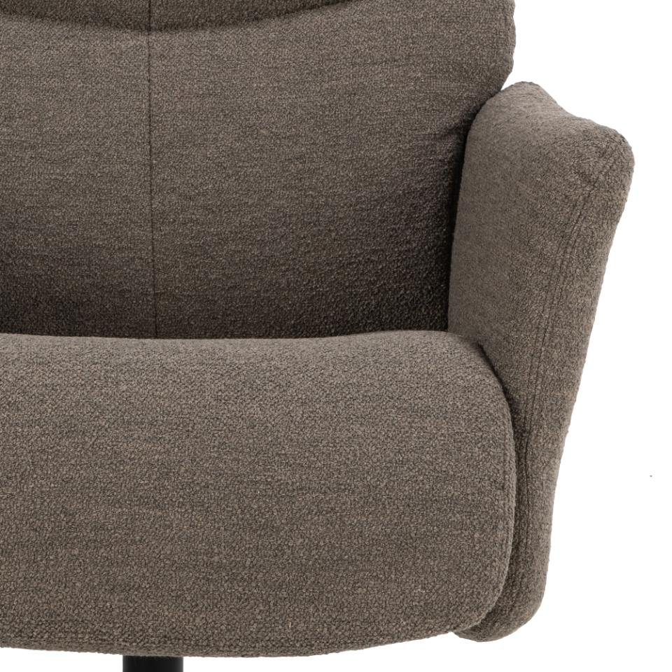 Fotel obrotowy London taupe Monza 40 - obrazek 6