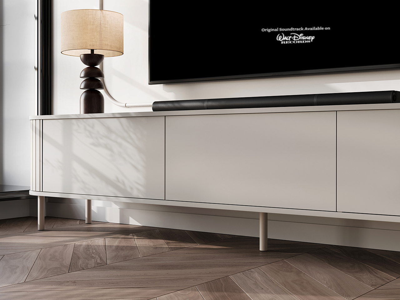 Komoda RTV 220 3K ZENO kaszmir / kaszmir - obrazek 6