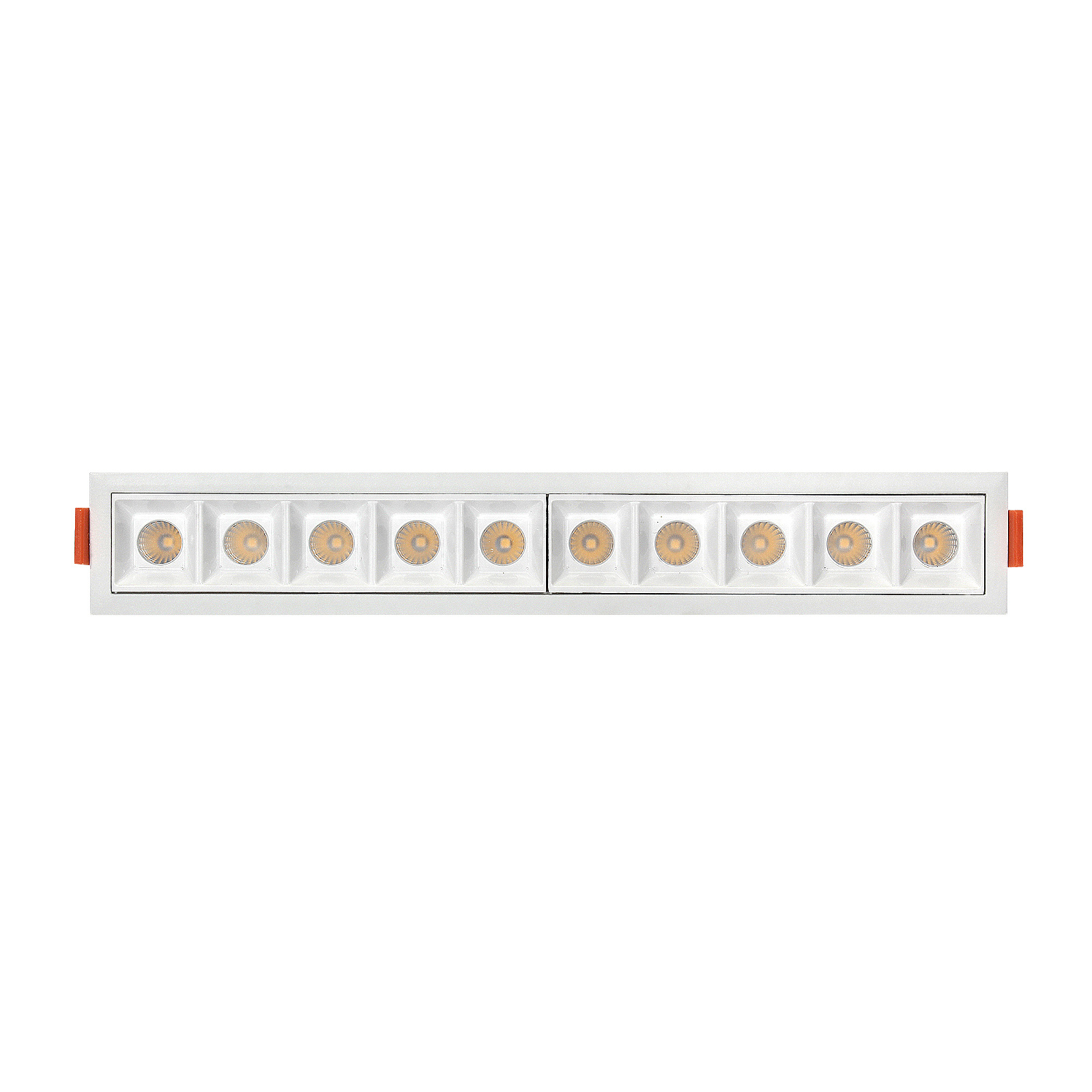 Lampa liniowa Led podtynkowa 20W 3000K BIAŁA JDL-10T - obrazek 4