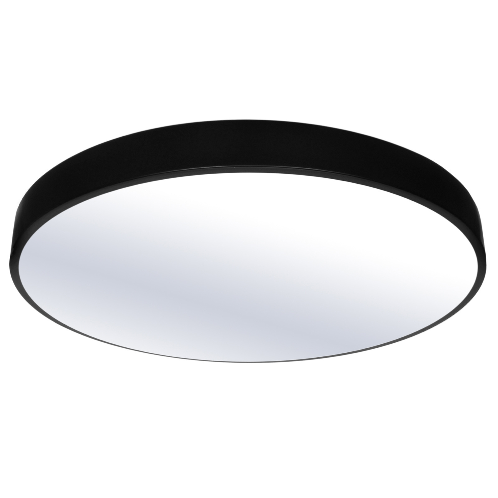 Plafon natynkowy LED 40cm Okrągły BB03 40W 4000K z czujnikiem czarny - obrazek 3