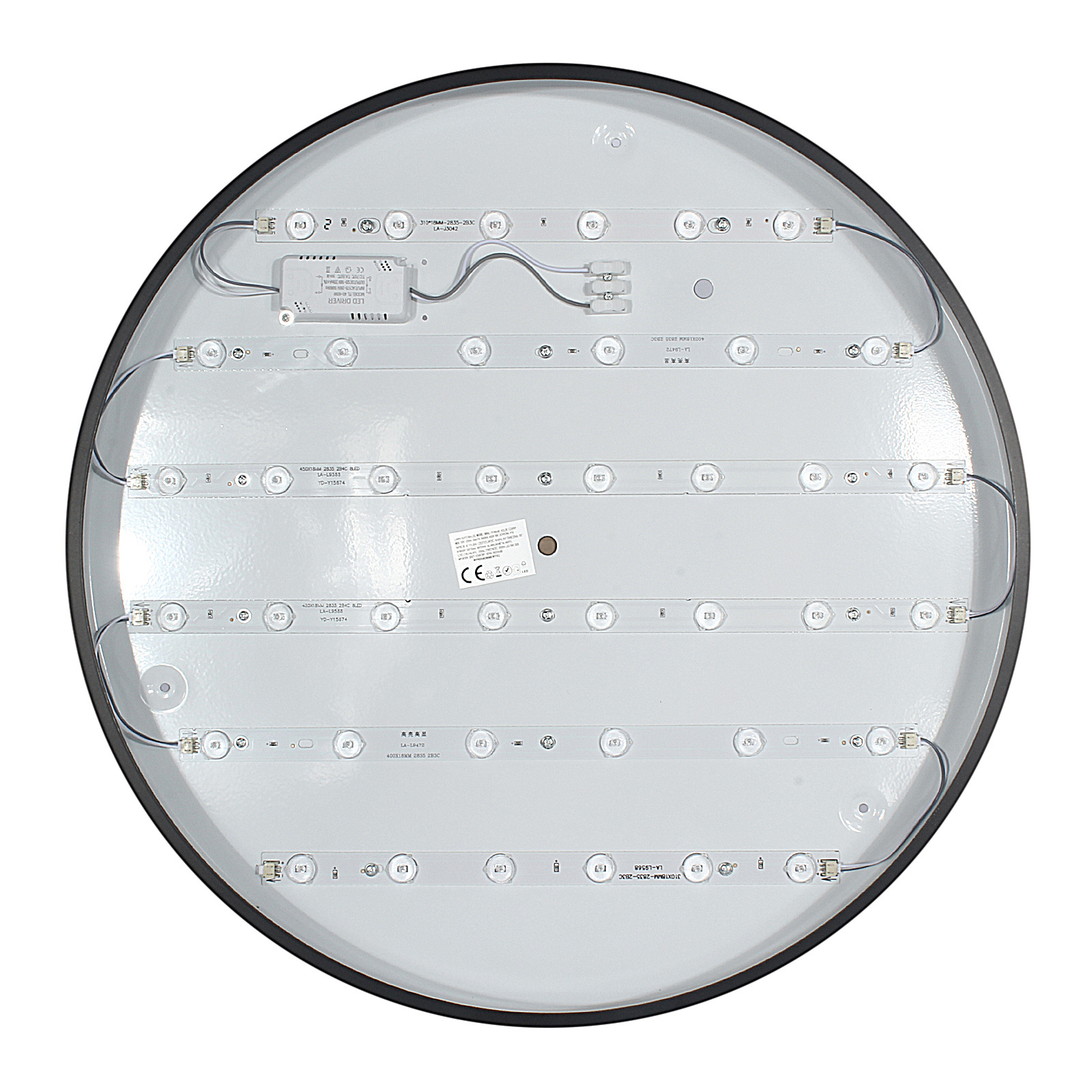 Panel LED Natynkowy 60cm okrągły BB05 60W 4000K czarny - obrazek 4