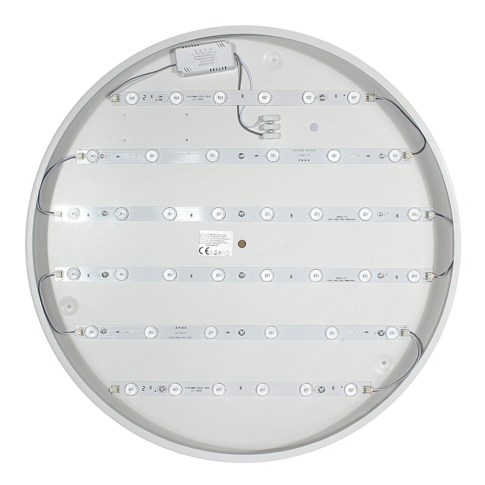 Panel LED Natynkowy 60cm okrągły BB05 60W 3000K biały - obrazek 5