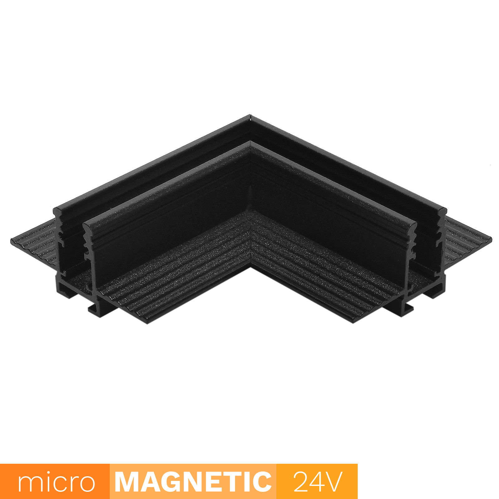 Narożnik do szyn podtynkowych UN5-D-L Micro Magnetic