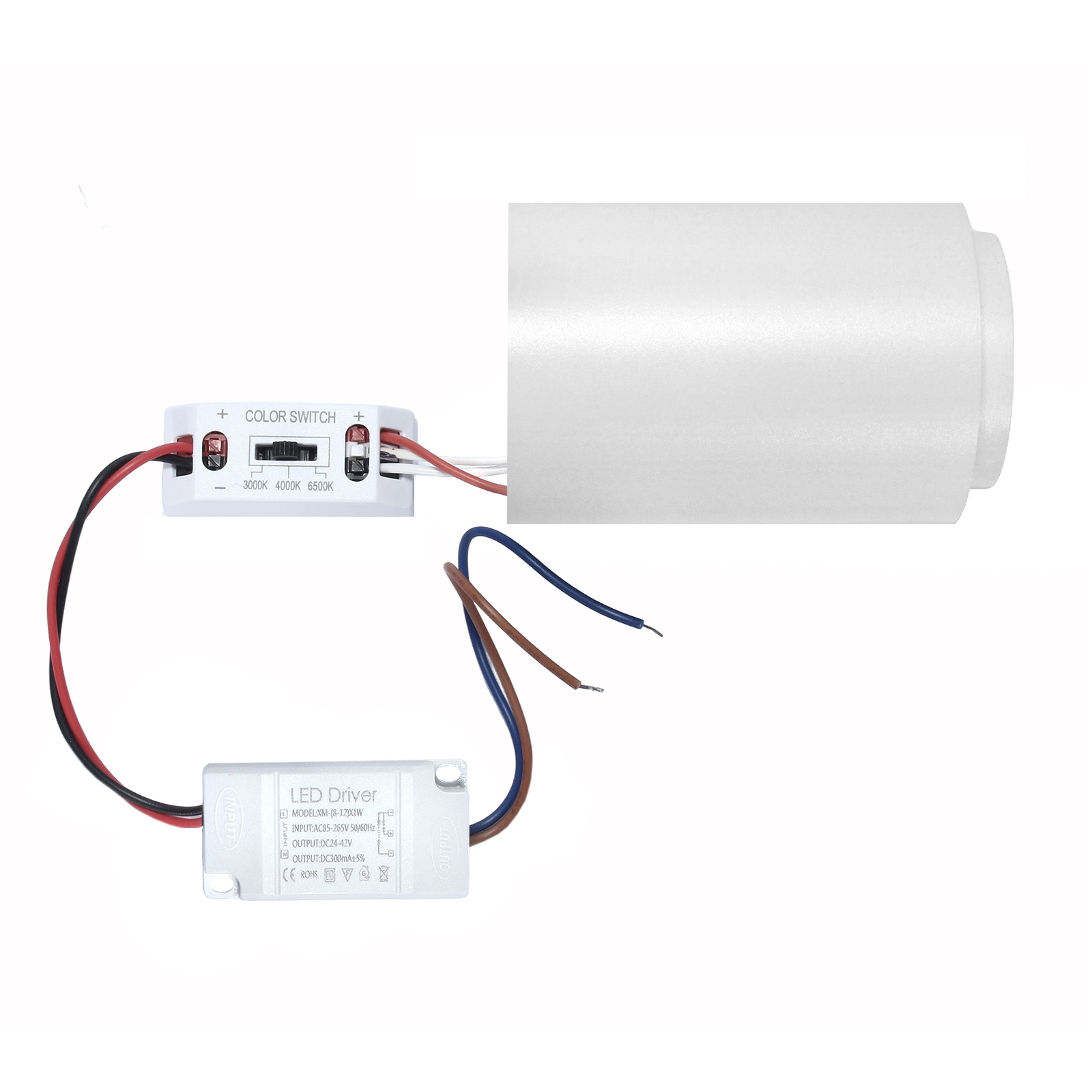 Oprawa natynkowa LED DABI PZE-930 CCT 3000-6000K 8W biała - obrazek 5