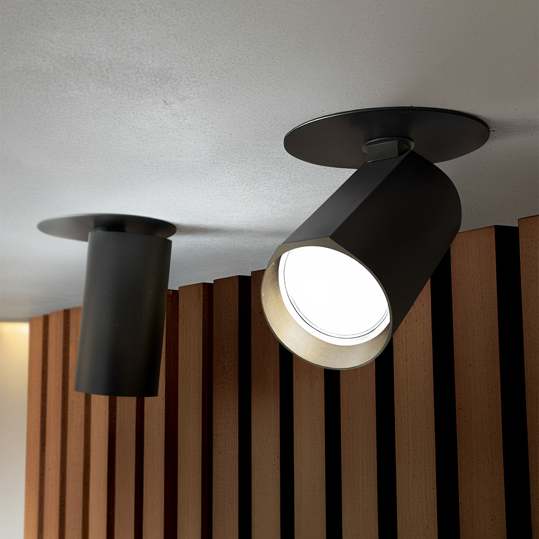 Lampa sufitowa wpuszczana BORA KJ2108 1xGU10 czarny - obrazek 8