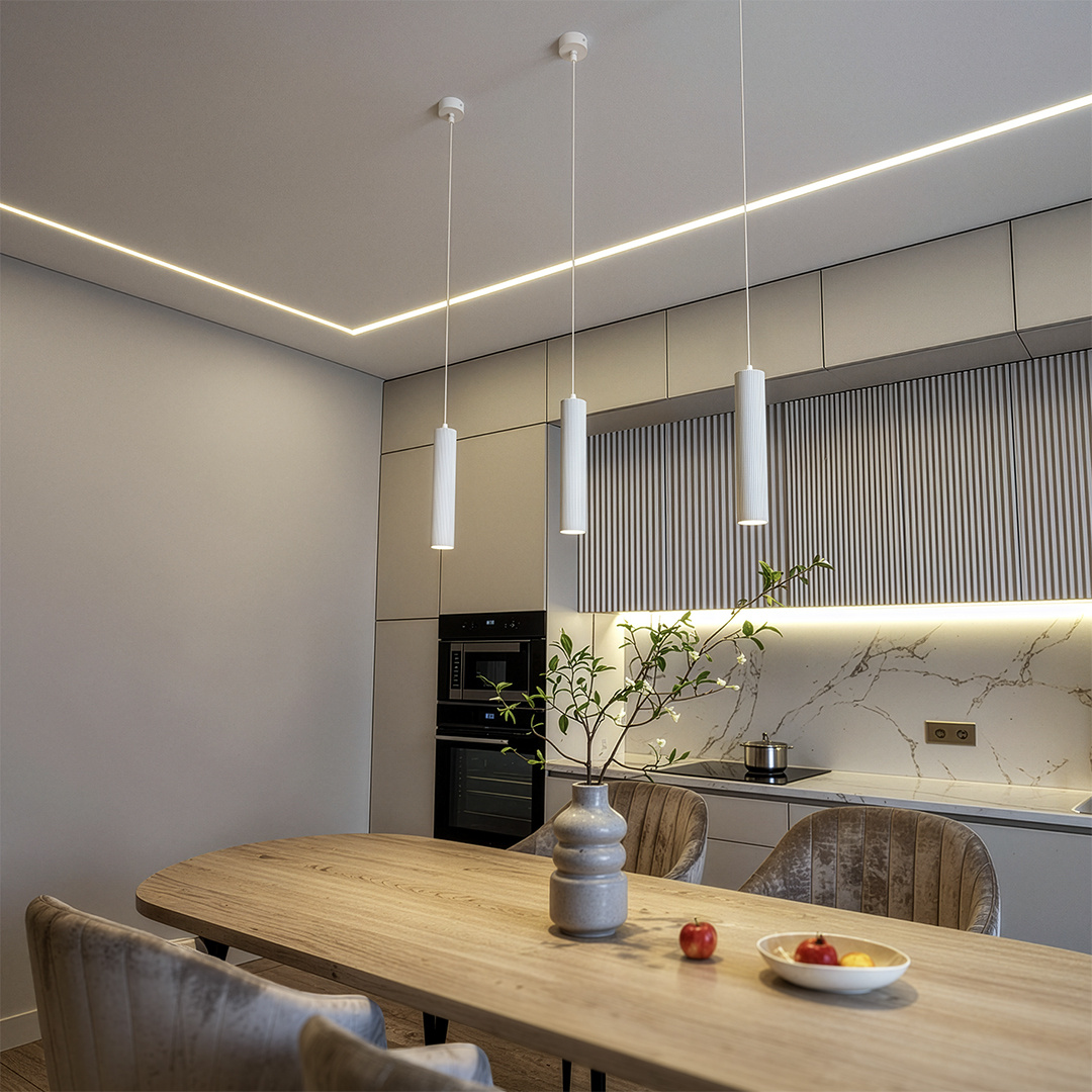 Lampa wisząca 1 x GU10 ESLA KJ2118 biały - obrazek 5