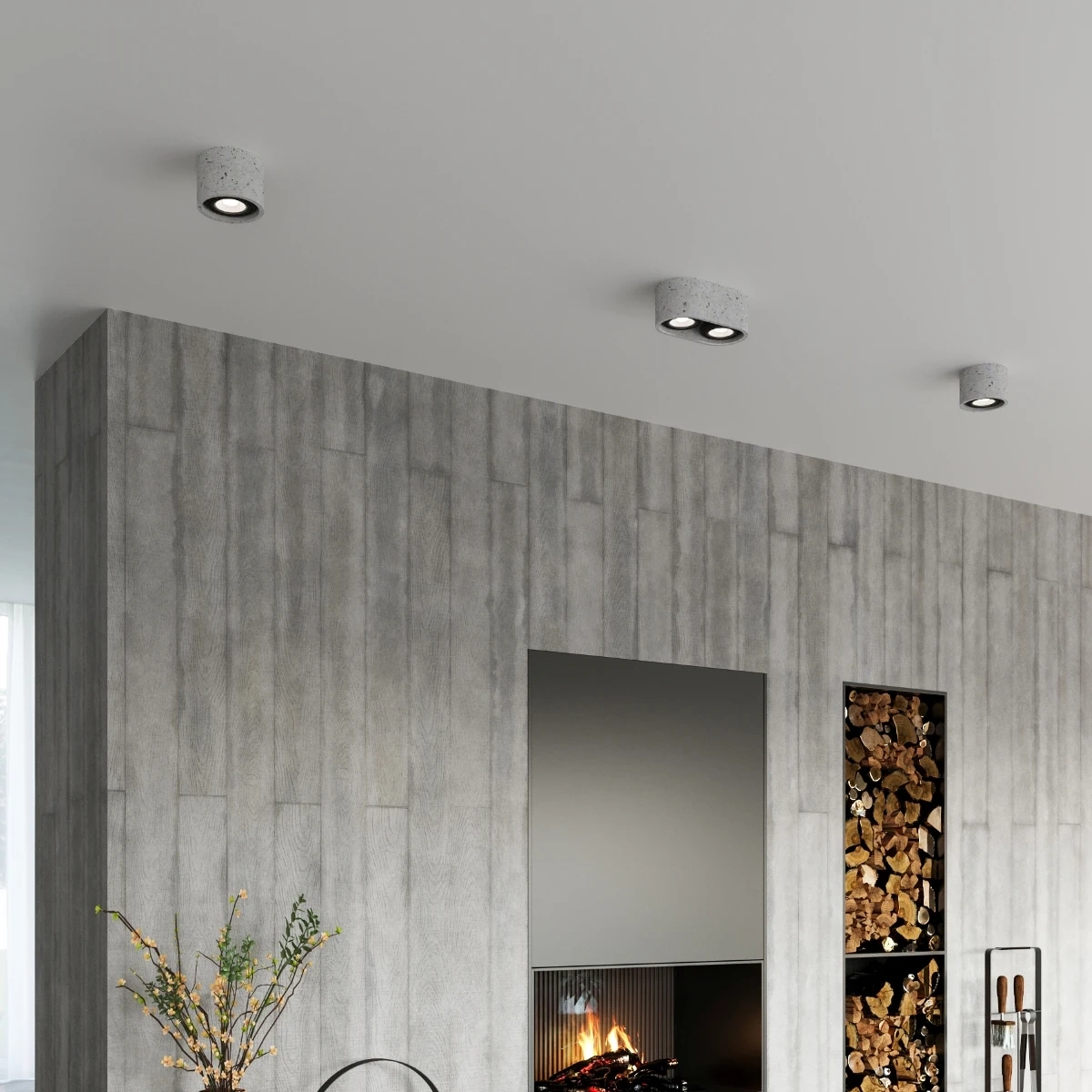 Plafon BASIC 2 beton - obrazek 3