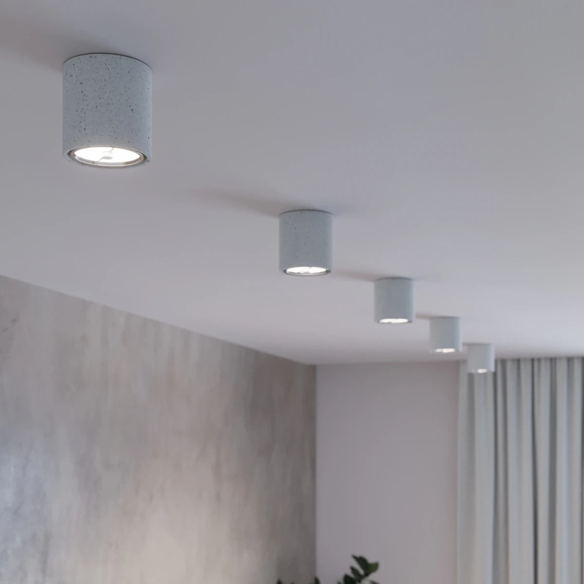 Plafon CULLO 140 beton - obrazek 5