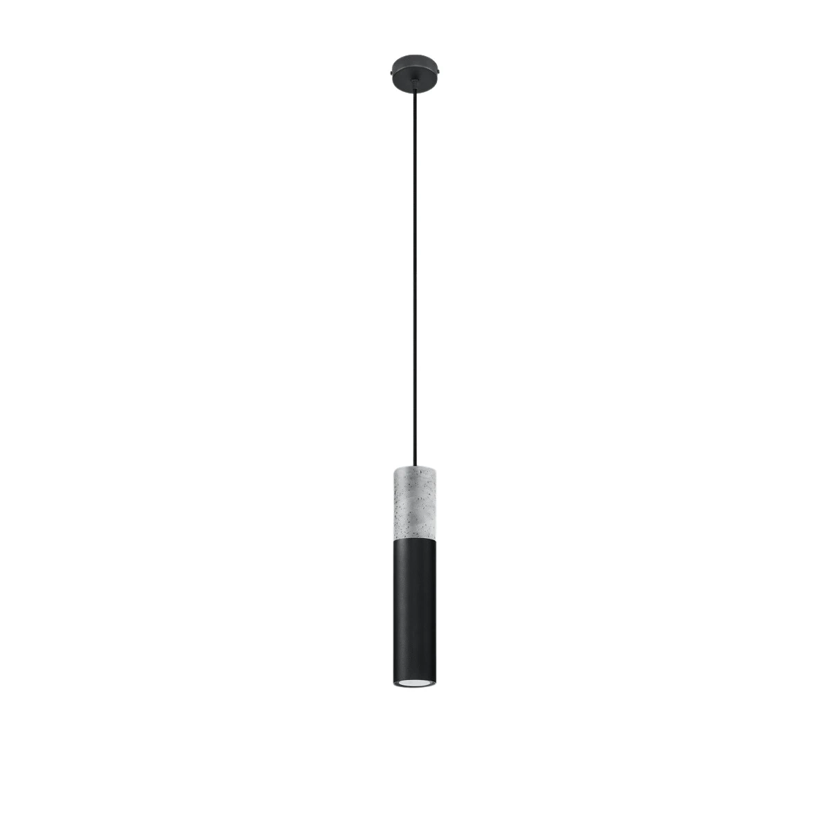Lampa wisząca BORGIO 1 czarny
