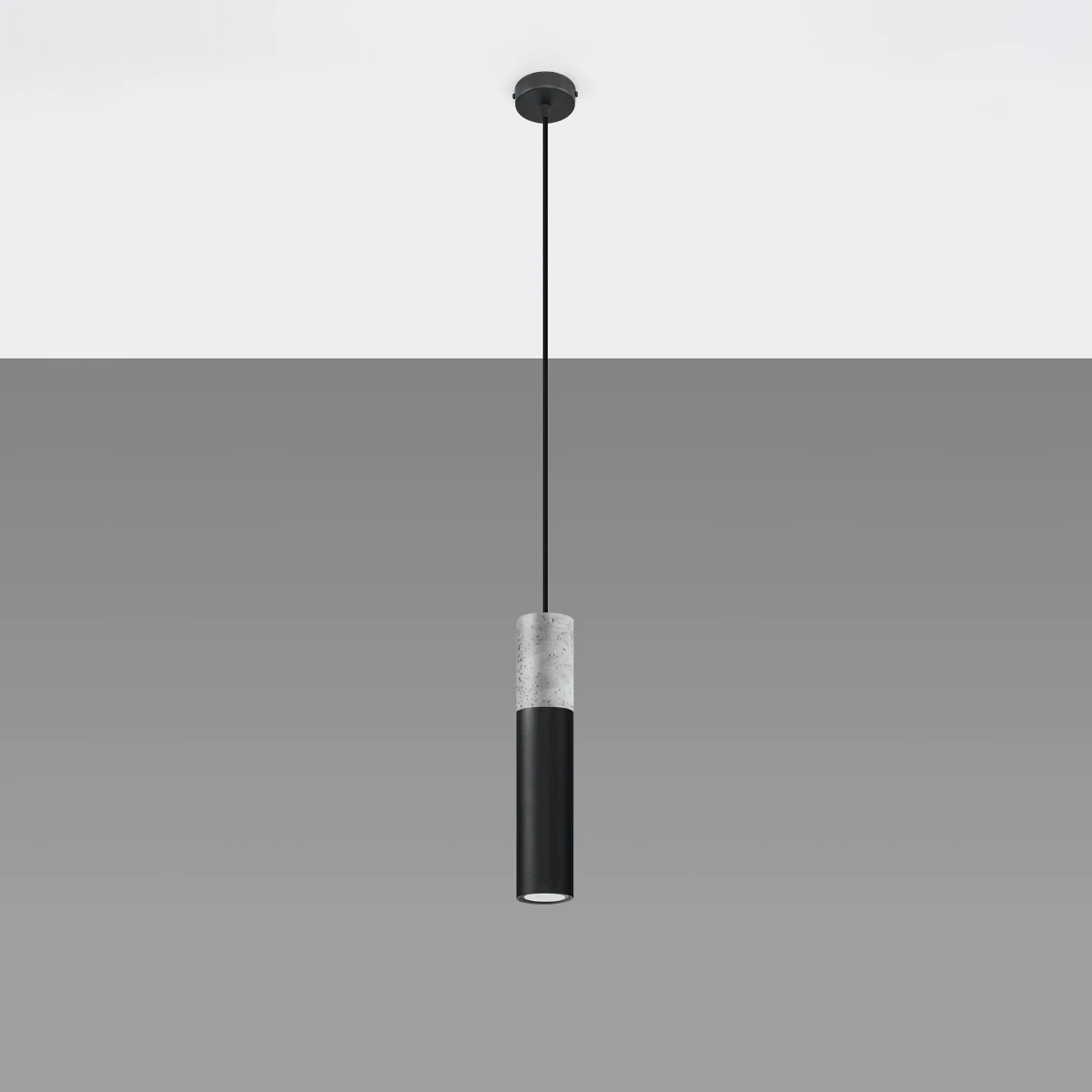 Lampa wisząca BORGIO 1 czarny - obrazek 6