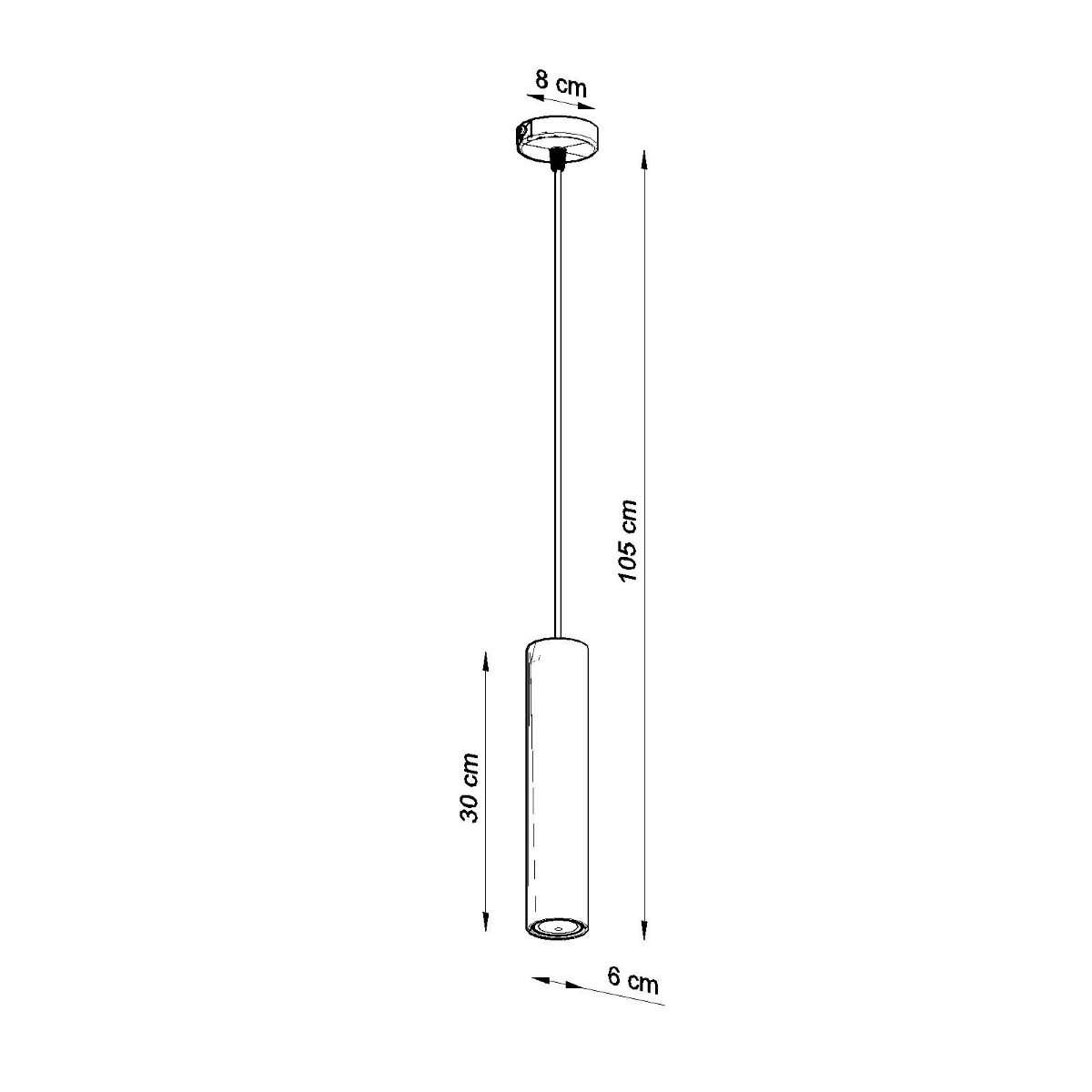 Lampa wisząca LUVO 1 - obrazek 8