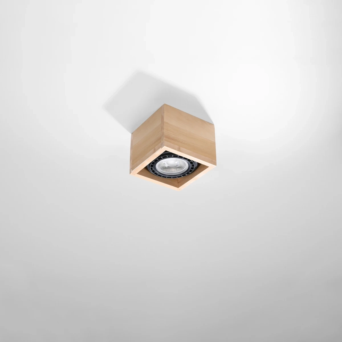 Plafon QUATRO 1 naturalne drewno - obrazek 6