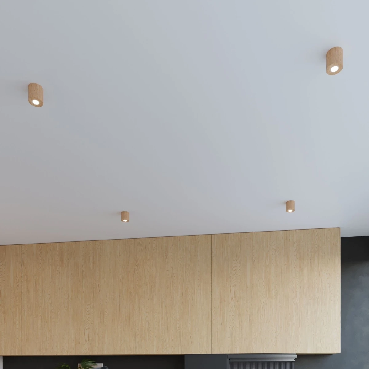 Plafon ORBIS naturalne drewno - obrazek 3