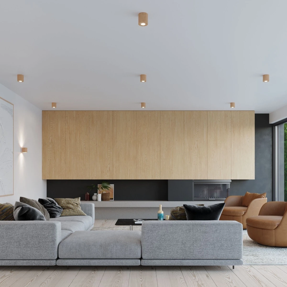 Plafon ORBIS naturalne drewno - obrazek 4